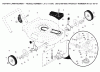 Jonsered LM2155MD (96121001900) - Walk-Behind Mower (2009-01) Ersatzteile DRIVE