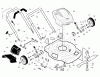 Jonsered LM2155MD (96121001902) - Walk-Behind Mower (2010-11) Ersatzteile FRAME ENGINE