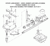 Jonsered LM2155MD (J2155MDA, 954130098) - Walk-Behind Mower (2003-01) Ersatzteile GEAR CASE