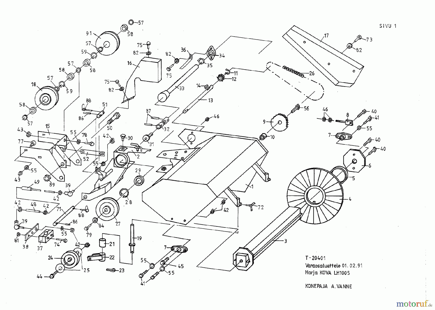 Jonsered Sonstiges B2126 (997103910) - Jonsered Blower/Vacuum (2010-10) PRODUCT COMPLETE #1