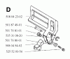Jonsered 2012EL - Chainsaw (1992-04) Ersatzteile HANDLE