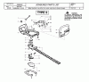 Jonsered HT21 - Hedge Trimmer (2002-08) Ersatzteile CLUTCH OIL PUMP #1