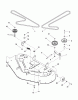 Murray 107.277880 (2690640) - Craftsman ZTS7500, 20HP Kohler w/44" Mower Deck (2007) (Sears) Ersatzteile 44" & 50" Mower Deck - Clutch & Support Group (987629_987630)