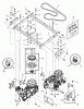 Murray 107.280072 (7800690ASN) - Craftsman ZTS7000, 285Z, 26HP B&S w/52" Mower Deck (2011) (Sears) Ersatzteile Transaxle Group - EZT