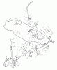 Murray 38715A - 38" Lawn Tractor (1999) Ersatzteile Mower Housing Suspension