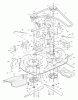 Murray 38715B - 38" Lawn Tractor (2000) Ersatzteile Mower Housing