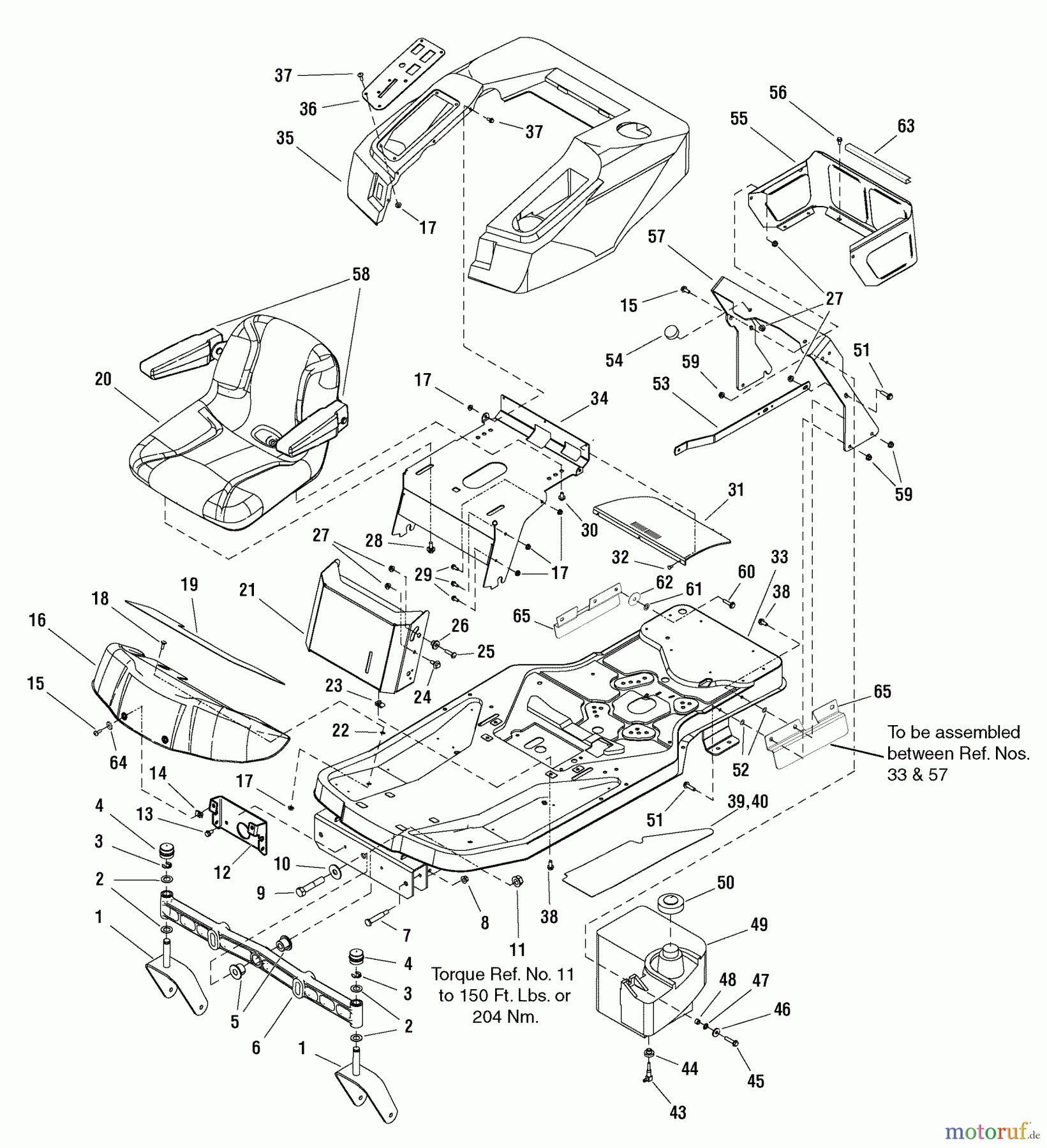 Murray Nullwendekreismäher, Zero-Turn 107.287910 (7800340) - Craftsman ZTS7500, 26HP Kohler w/50