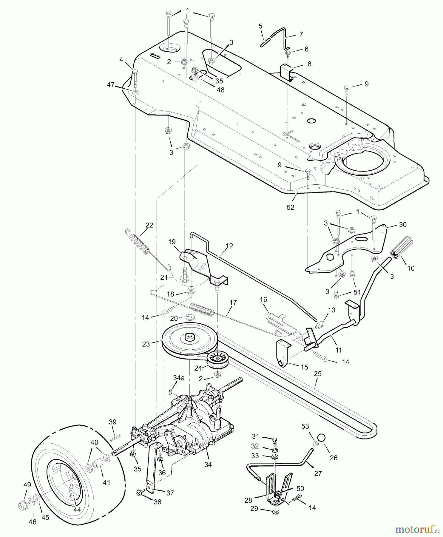 Murray Rasen- und Gartentraktoren 38715x82A - Ranch King 38