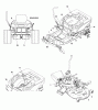 Murray C950-60929-0 (7800577) - Craftsman ZTS6000, 21HP B&S w/42" Mower Deck (2009) (Sears) Ersatzteile Decals Group (7501561)