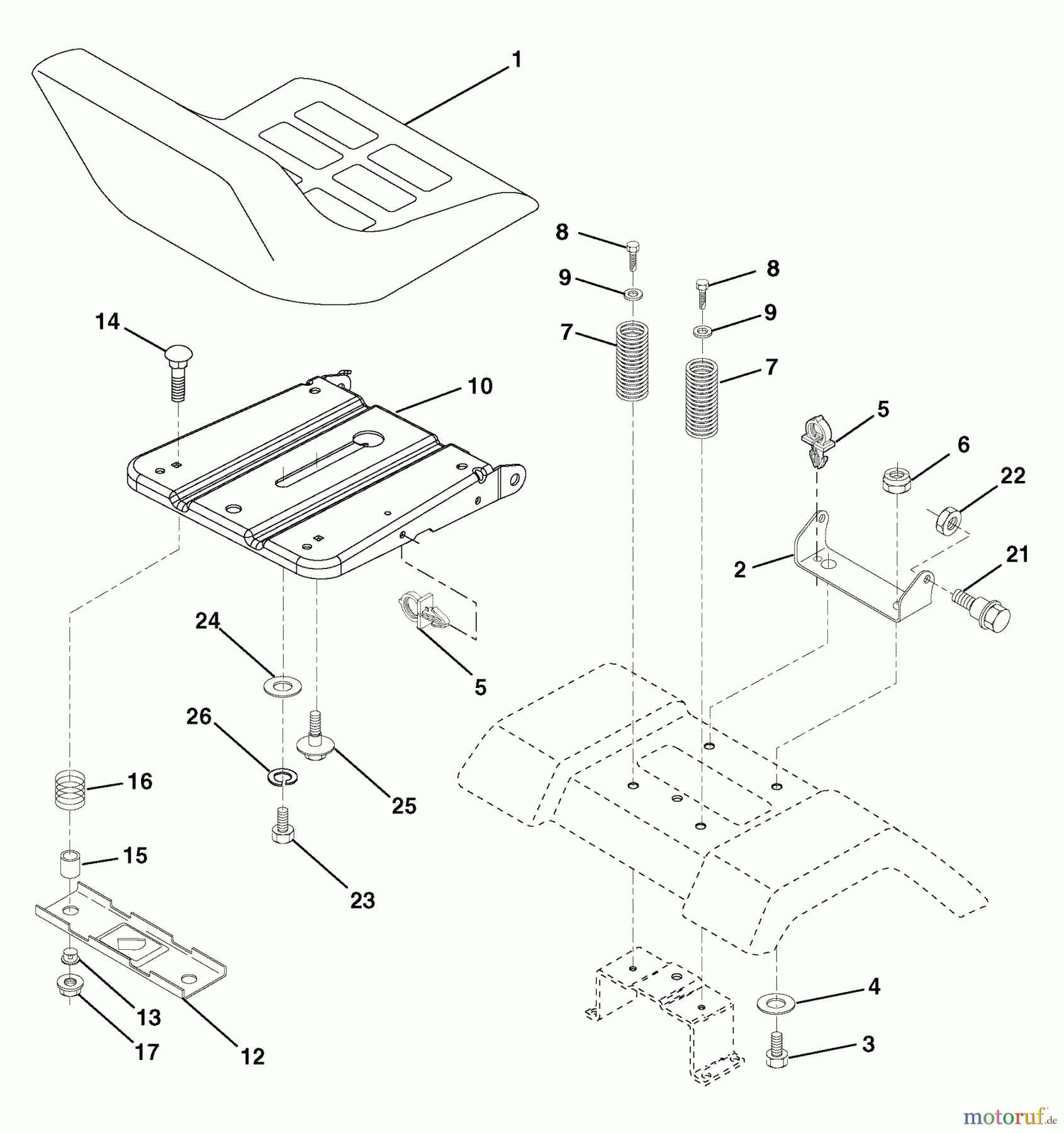 Murray Rasen- und Gartentraktoren 42L15G60X8A (960120078) - Murray 42