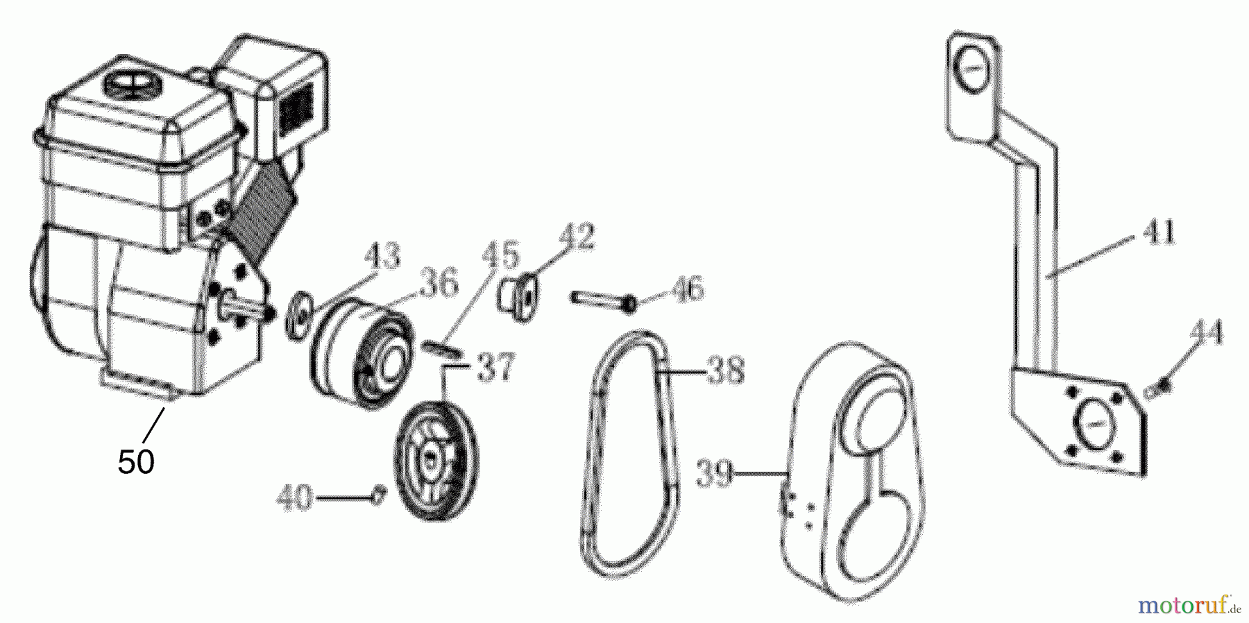  Murray Sonstiges BS436 (866027) - Briggs & Stratton Power Trowel (2011) Engine Group (866027C)