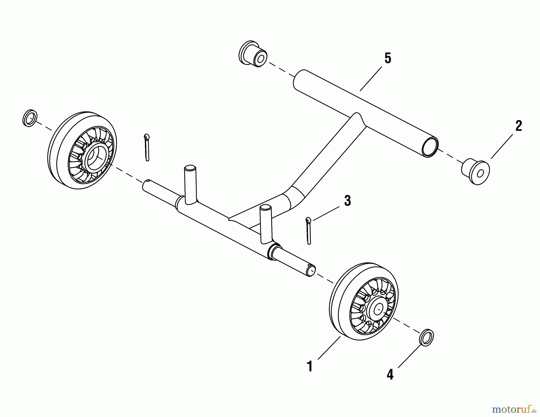 Murray Sonstiges EX135WT-C (866052) - Briggs & Stratton Compactor Road Wheels Group (80003984)