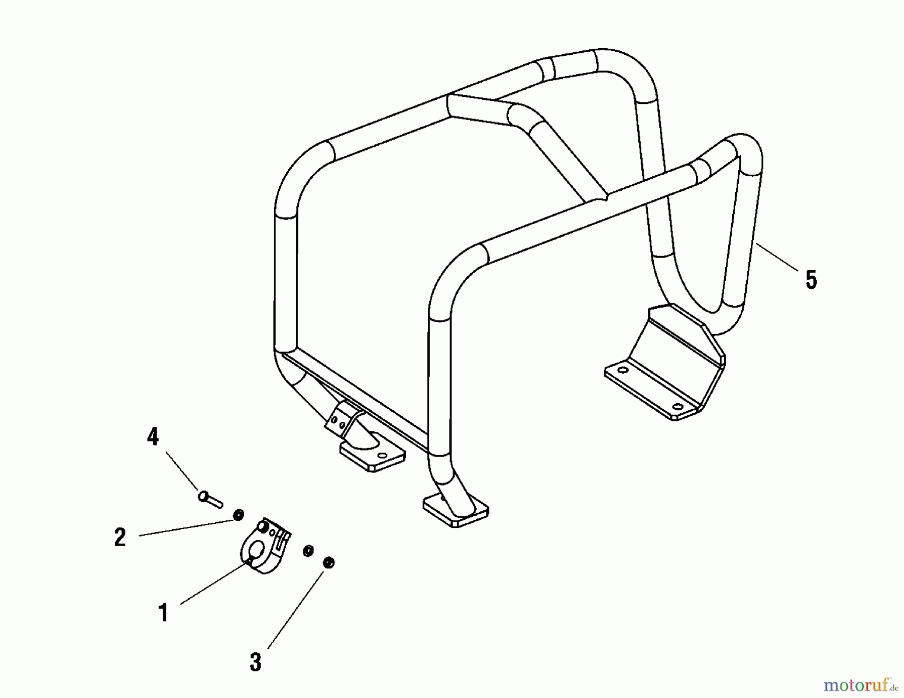 Murray Sonstiges EX150WT-C (866053) - Briggs & Stratton Compactor Tank Guard Group (80003762)