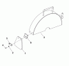 Murray EX14-S (866055) - Briggs & Stratton Concrete Floor Walk-Behind Saw Ersatzteile Blade Cover Group (80003065)