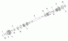 Murray EX20-S (866057) - Briggs & Stratton Concrete Floor Walk-Behind Saw Ersatzteile Blade Shaft Group (80003304)