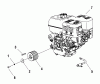 Murray EX20-S (866057) - Briggs & Stratton Concrete Floor Walk-Behind Saw Ersatzteile Engine Group (80003278)