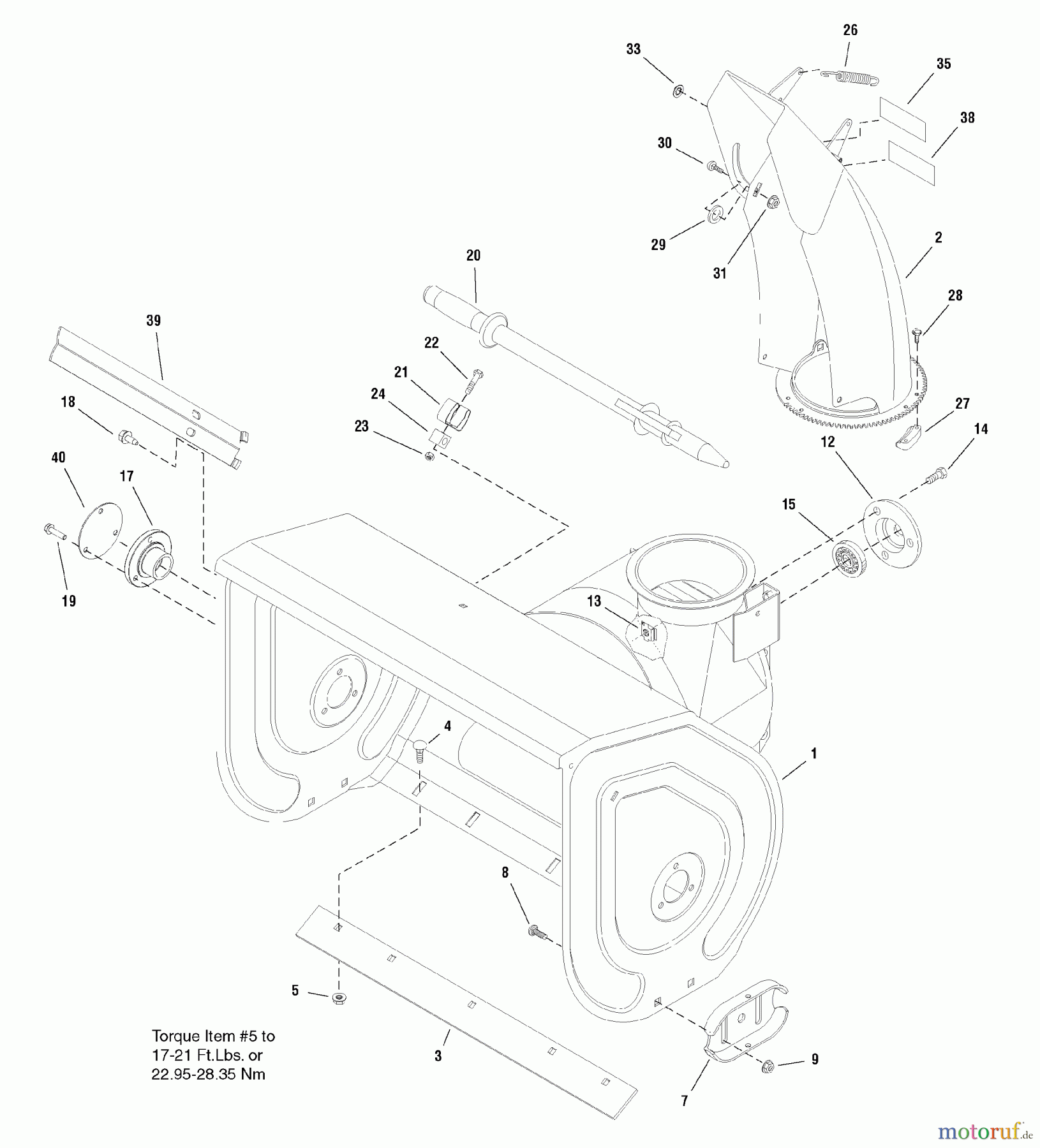 Murray Schneefräsen 1130SE (LP1695442) - John Deere 30