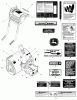 Murray 1130SE (LP1695442) - John Deere 30" Dual Stage Snow Thrower (2008) Ersatzteile Decal Group (2988089)