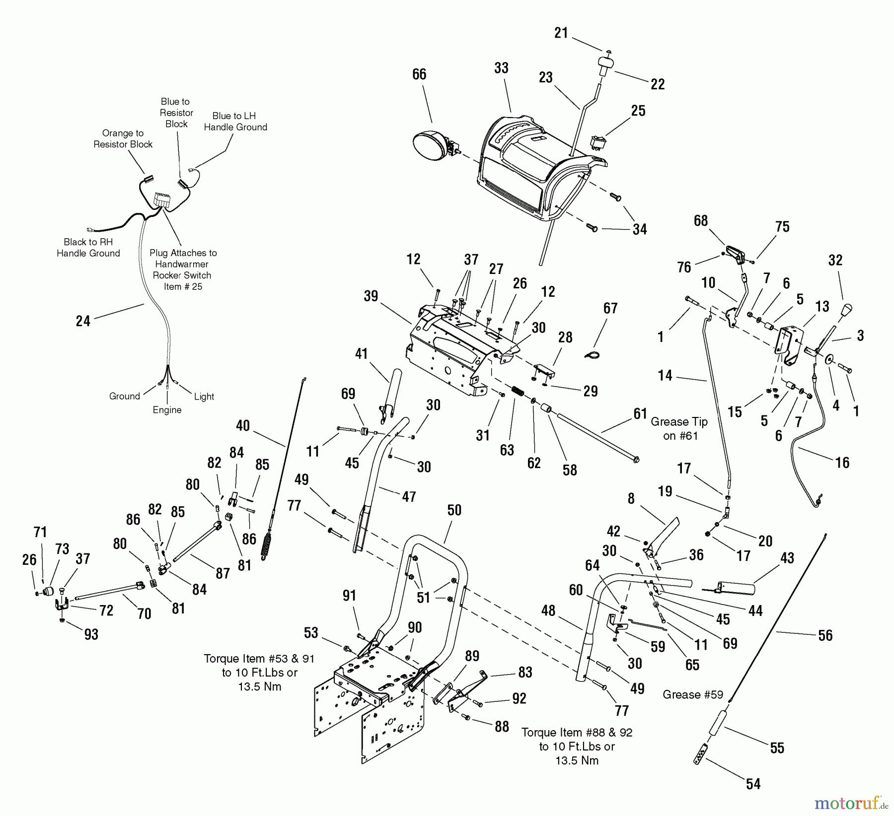 Murray Schneefräsen 1130SE (LP1695442) - John Deere 30