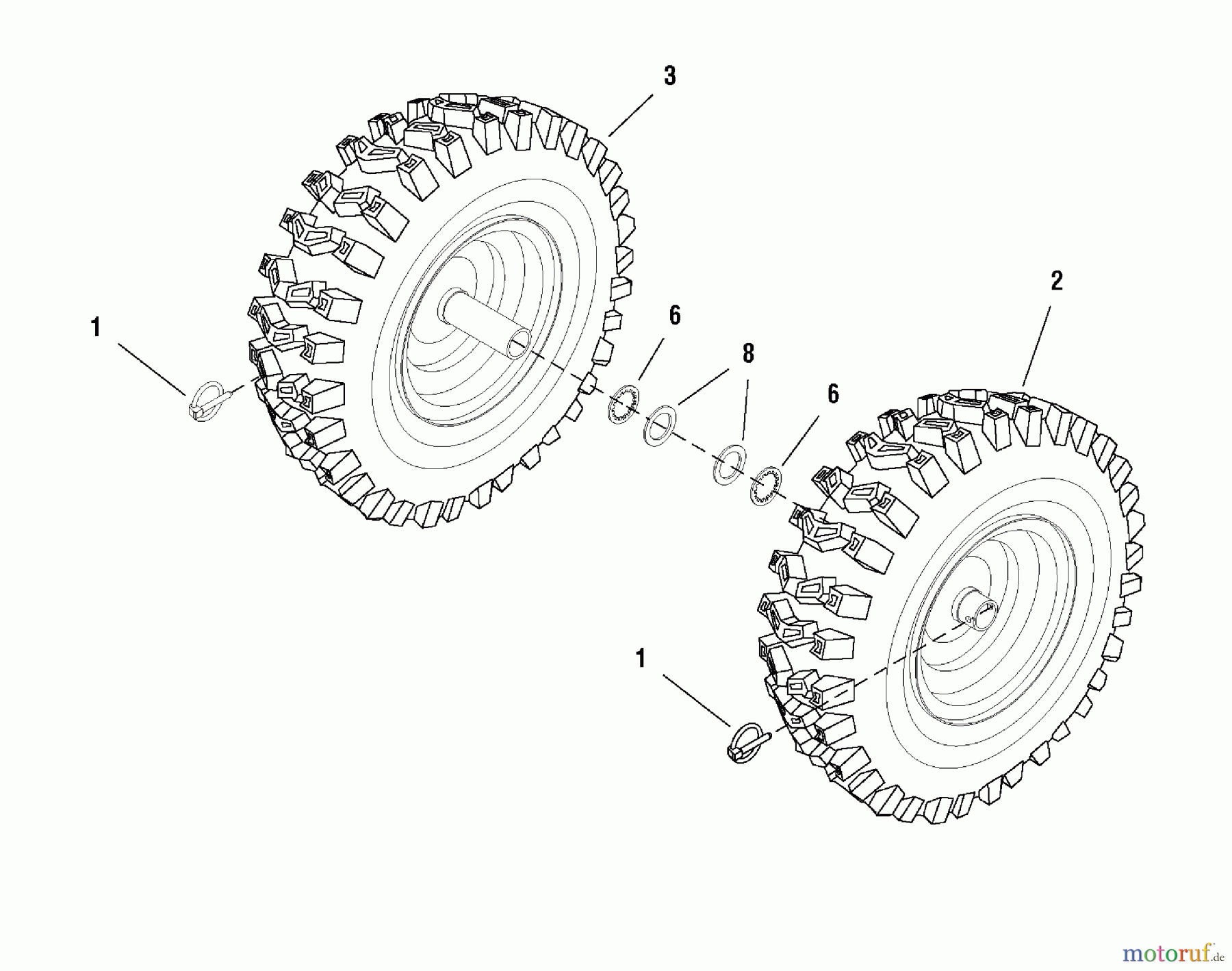  Murray Schneefräsen 1130SE (LP1695442) - John Deere 30