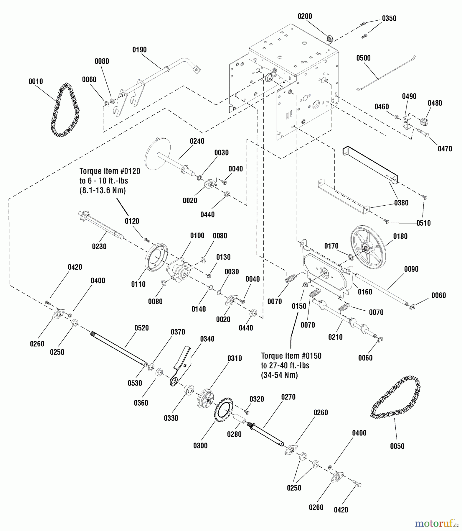 Murray Schneefräsen C950-52951-1 (1695744) - Craftsman 31
