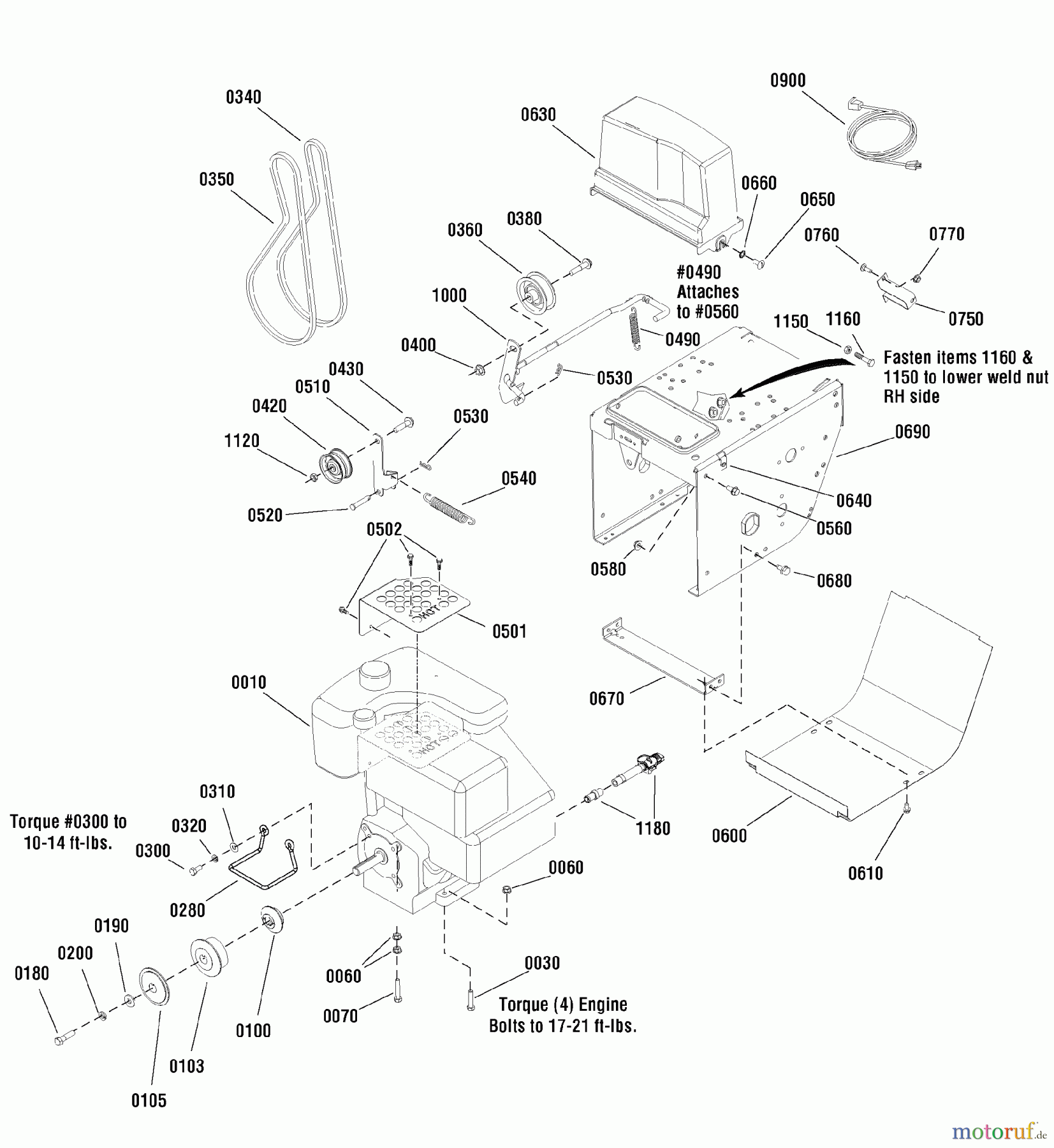 Murray Schneefräsen 1332PE (LP25940) (1695814) - John Deere 32