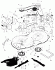 Murray 405000x8A - Scotts 40" Lawn Tractor (2003) (Home Depot) Ersatzteile Mower Housing