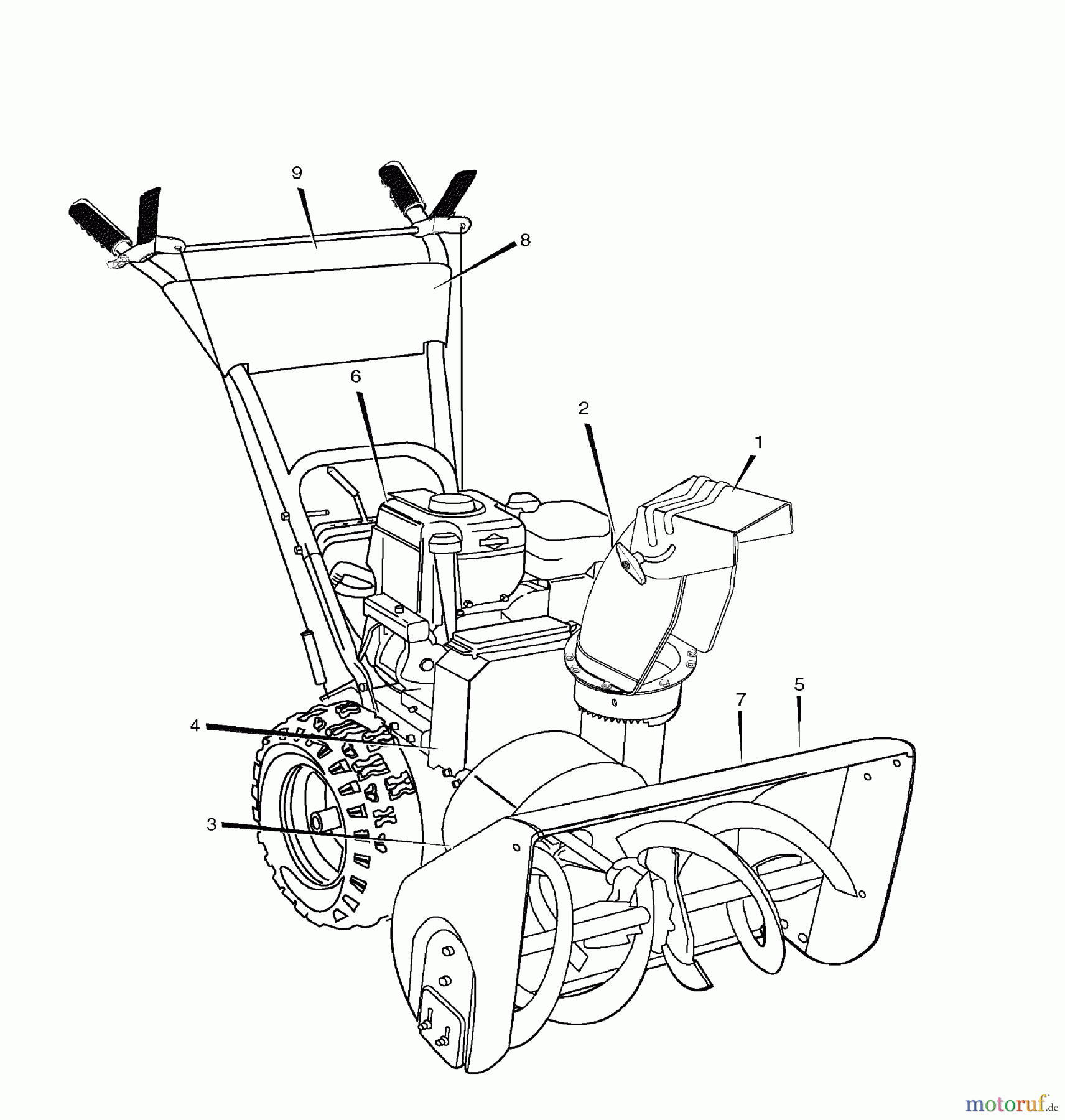 Murray Schneefräsen 1695540 - Brute 27