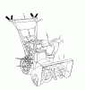 Murray 1695540 - Brute 27" Dual Stage Snow Thrower (2008) (Walmart) Ersatzteile Decals (1736581)