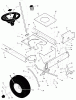 Murray 405000x8A - Scotts 40" Lawn Tractor (2003) (Home Depot) Ersatzteile Steering