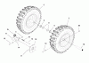 Murray 1695576 - Brute 29" Dual Stage Snow Thrower (2008) Ersatzteile Wheels and Tires Group (2988102)