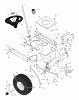 Murray 405000x8B - Scotts 40" Lawn Tractor (2003) (Home Depot) Ersatzteile Steering