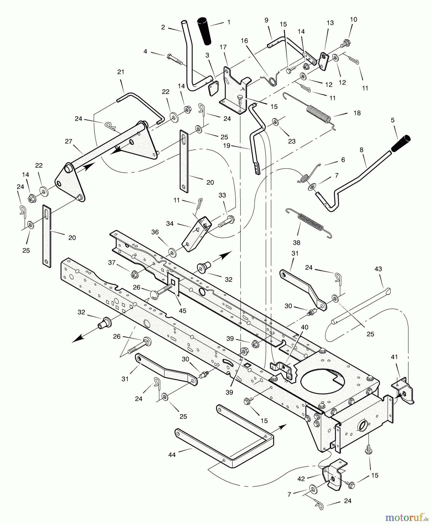 Murray Rasen- und Gartentraktoren 405000x8C - Scotts 40