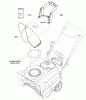 Murray 1695891 (22/800) - Brute 22" Single Stage Snowthrower (2011) Ersatzteile Chute Group - Manual (2989291)