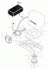 Murray 405000x8D - Scotts 40" Lawn Tractor (2004) (Home Depot) Ersatzteile Engine Mount