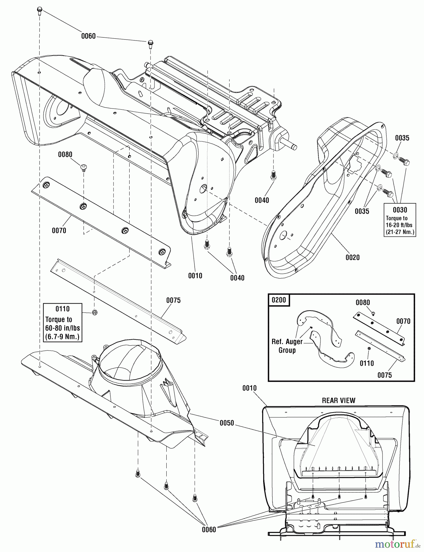 Murray Schneefräsen 1696306-00 (938022) - Briggs & Stratton Sno-Tek 22