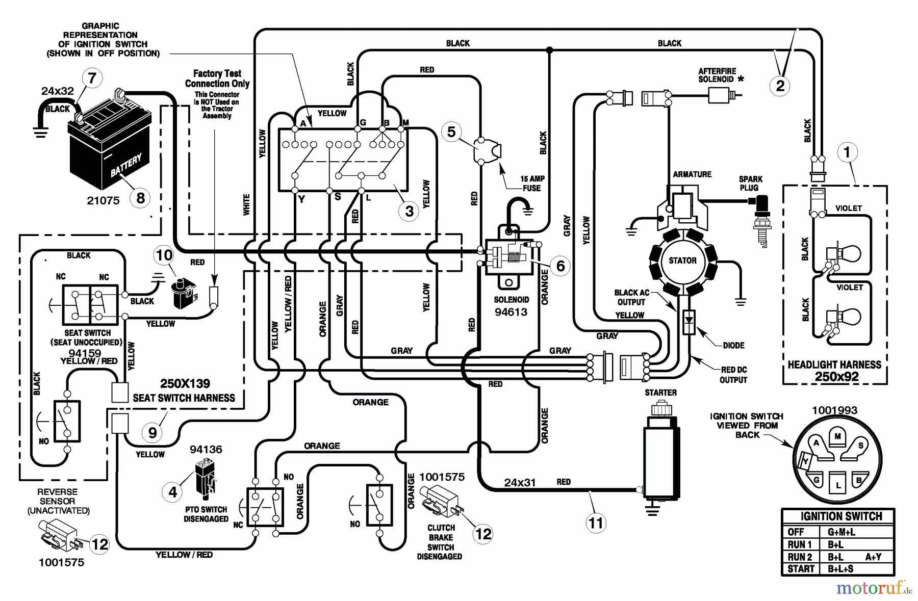 Murray Rasen- und Gartentraktoren 405000x8E - Scotts 40