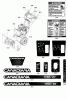 Murray 1696081 (1150/27) - Canadiana 27" Dual Stage Snow Thrower (2011) Ersatzteile Decals Group (2989956_2989959)