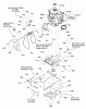 Murray 1696081 (1150/27) - Canadiana 27" Dual Stage Snow Thrower (2011) Ersatzteile Engine Group (2989954_2989958)