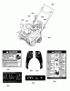 Murray 1696289-00 - Canadiana 22" Single Stage Snowthrower, 8HP (2012) Ersatzteile Decals Group (2990880)