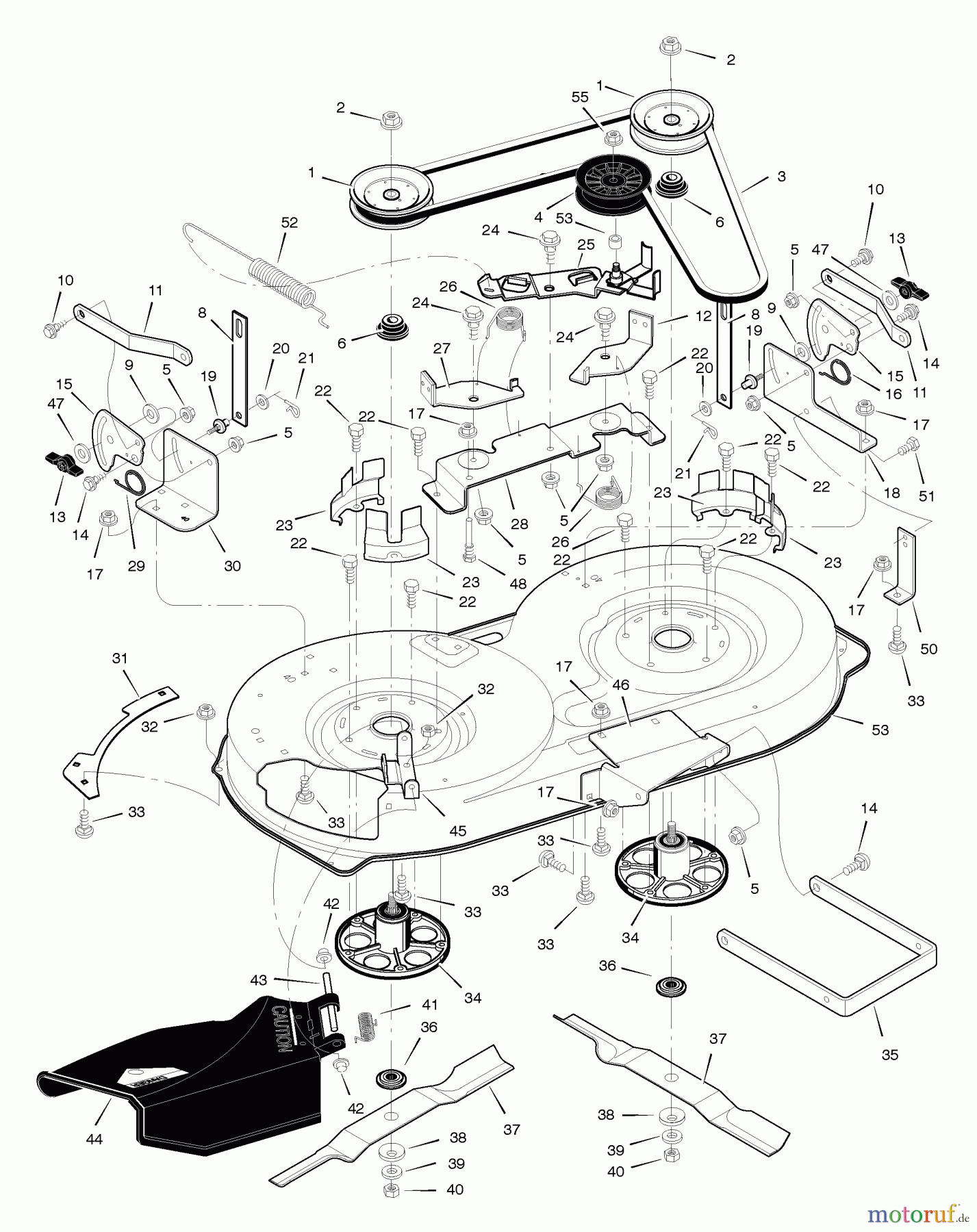  Murray Rasen- und Gartentraktoren 405000x8F - Scotts 40