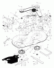 Murray 405000x8F - Scotts 40" Lawn Tractor (2005) (Home Depot) Ersatzteile Mower Housing