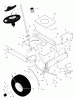 Murray 405000x8F - Scotts 40" Lawn Tractor (2005) (Home Depot) Ersatzteile Steering