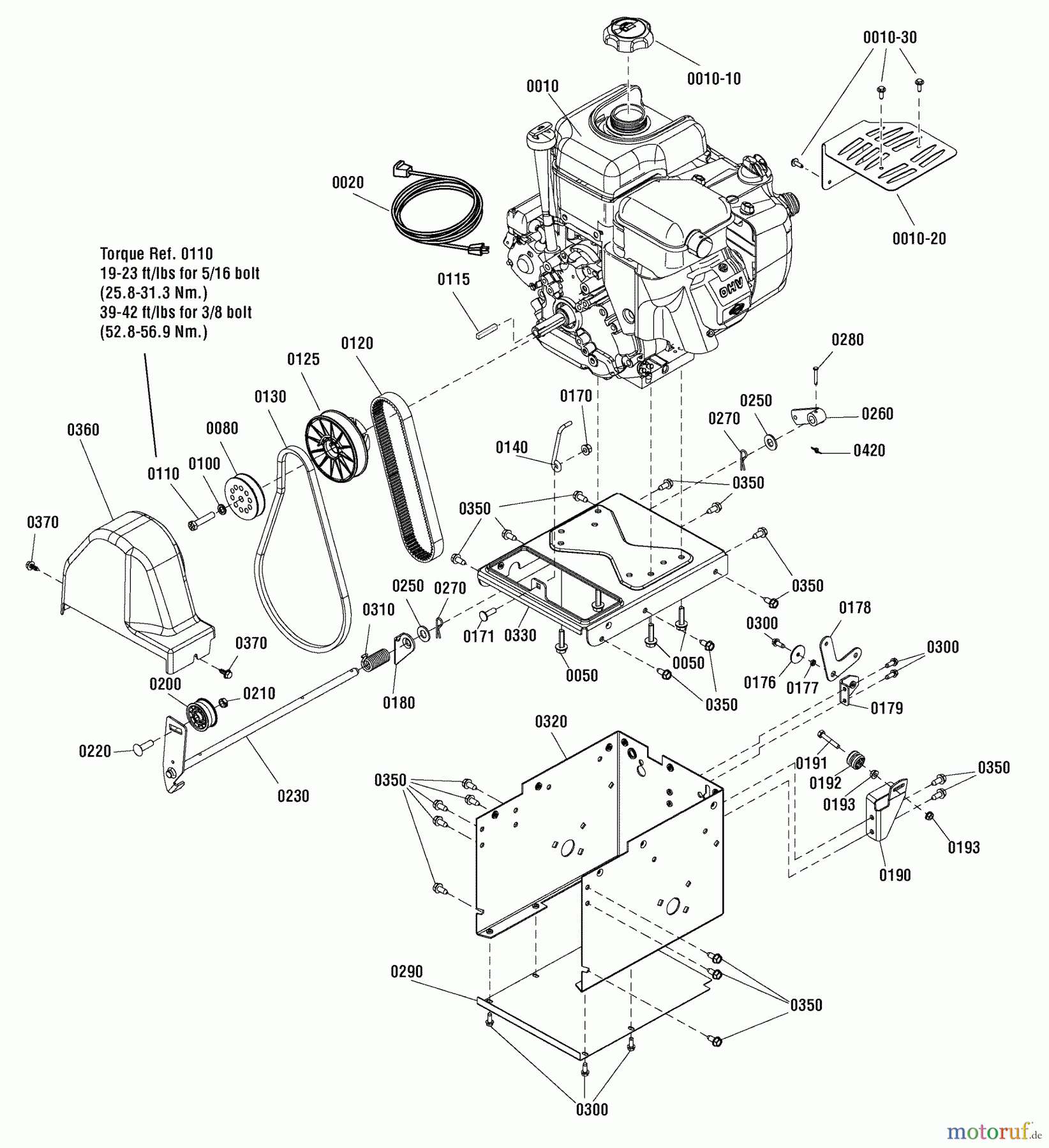 Murray Schneefräsen C950-52126-0 (1696101) - Craftsman 27