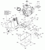 Murray 1696376-00 - Canadiana 27" Dual Stage Snowthrower, 14.5HP (2012) Ersatzteile Engine & Frame Group (2990022)