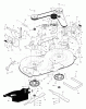 Murray 405000x8G - Scotts 40" Lawn Tractor (2005) (Home Depot) Ersatzteile Mower Housing