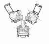 Murray 536.881501 (88150100NB) - Craftsman 22" Single Stage Snow Thrower (2006) (Sears) Ersatzteile Decals