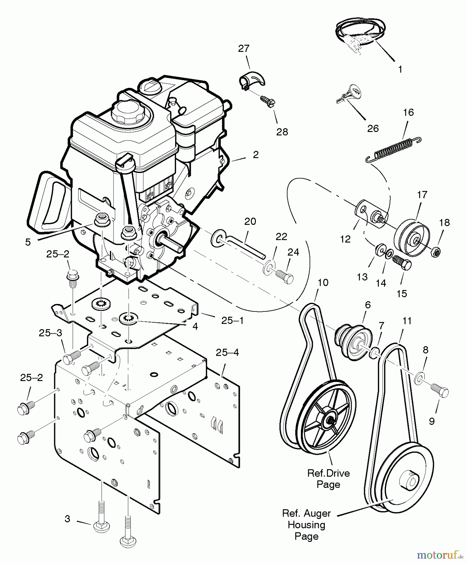  Murray Schneefräsen 536.881850 - Craftsman 27