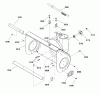 Murray 536.886180 (1696146) - Craftsman 27" Dual Stage Snow Thrower (2011) Ersatzteile Auger Housing Group (2990338)