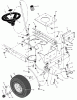 Murray 405002x8A - Scotts 40" Lawn Tractor (2002) (Home Depot) Ersatzteile Steering